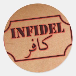 Infidel Classic Round Sticker