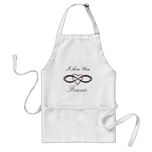 Infinate Love design Standard Apron