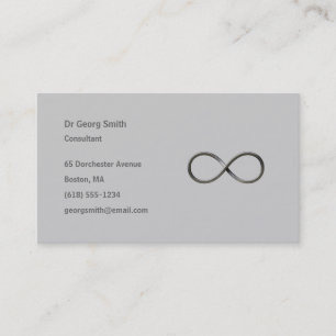 Infini - carte de visite de scientifique