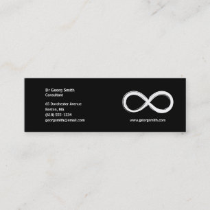 Infini - carte de visite de scientifique