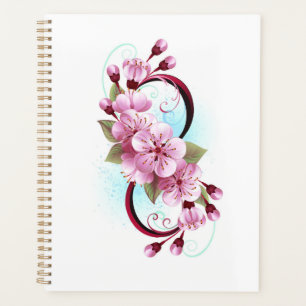 Infinité avec les fleurs Sakura