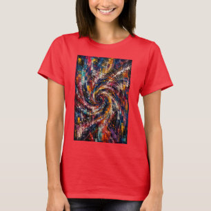 Infinite Chaos   Abstract Vortex T-Shirt