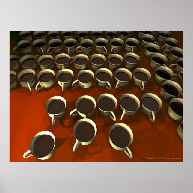 Infinite Coffee Poster (Front)