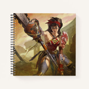 Infinite Crisis Atomic Wonder Woman Illustration Notebook