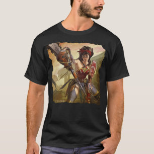 Infinite Crisis Atomic Wonder Woman Illustration T-Shirt