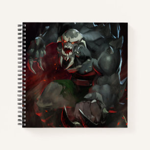 Infinite Crisis Doomsday Illustration Notebook