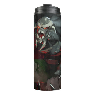 Infinite Crisis Doomsday Illustration Thermal Tumbler