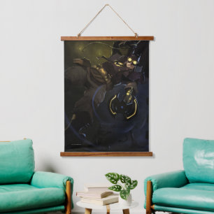 Infinite Crisis Gaslight Batman Illustration Hanging Tapestry