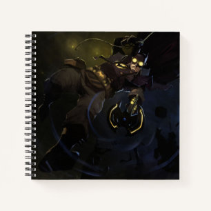 Infinite Crisis Gaslight Batman Illustration Notebook