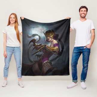 Infinite Crisis Gaslight Catwoman Illustration Fleece Blanket