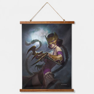 Infinite Crisis Gaslight Catwoman Illustration Hanging Tapestry
