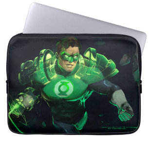 Infinite Crisis Green Lantern Illustration Laptop Sleeve