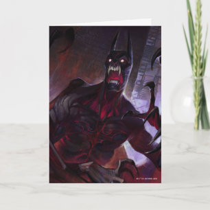 Infinite Crisis Vampire Batman Illustration Card