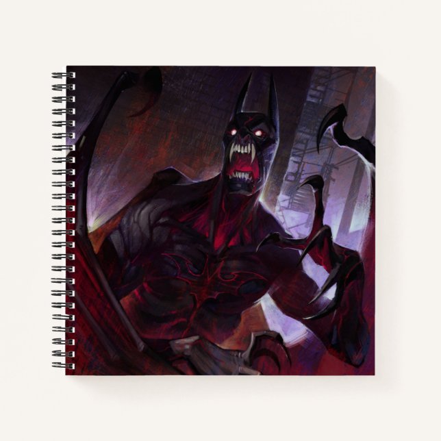 Infinite Crisis Vampire Batman Illustration Notebook (Front)