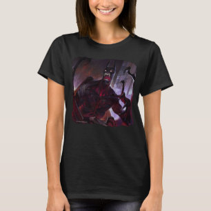 Infinite Crisis Vampire Batman Illustration T-Shirt