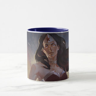 Infinite Crisis Wonder Woman Illustration Mug