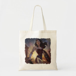 Infinite Crisis Wonder Woman Illustration Tote Bag