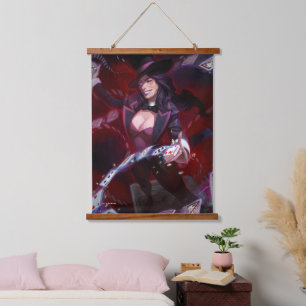 Infinite Crisis Zatanna Illustration Hanging Tapestry