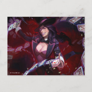 Infinite Crisis Zatanna Illustration Postcard