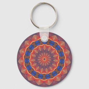 Infinite Diversities Mandala Keychain