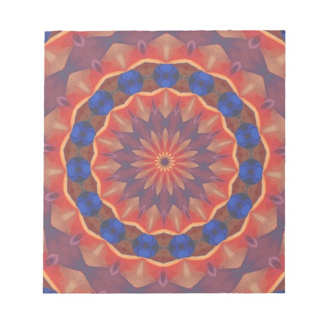Infinite Diversities Mandala Notepad (Front)