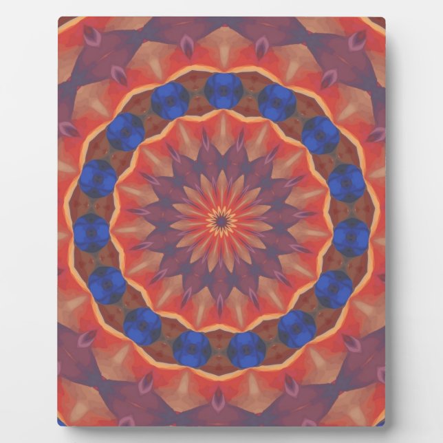 Infinite Diversities Mandala Plaque (Front)