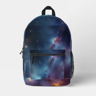 Infinite Ember Printed Backpack