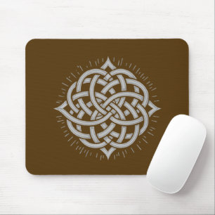 Infinite Harmony: Sacred Mandala Celtic Symbol Art Mouse Pad