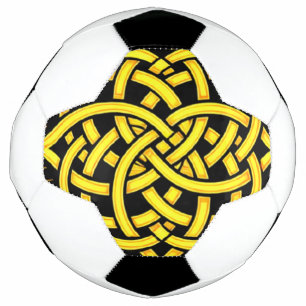 Infinite Harmony: Sacred Mandala Celtic Symbol Art Soccer Ball