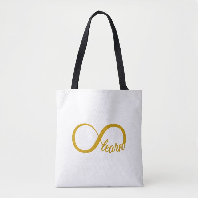 Infinite Learning Tote Bag (Front)