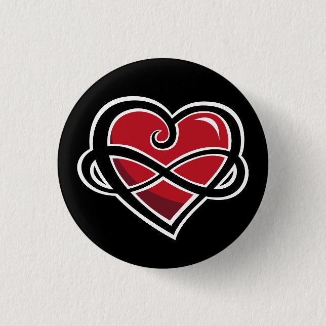 Infinite Love button (Front)