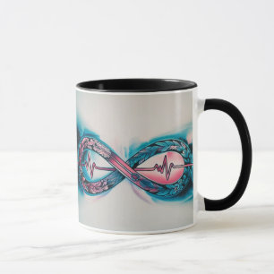 Infinite Love & Life Line – Combo Mug