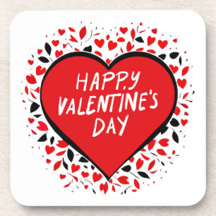 Infinite Love on Valentine's Day Coaster