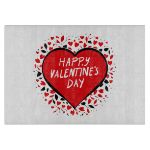 Infinite Love on Valentine's Day Cutting Board