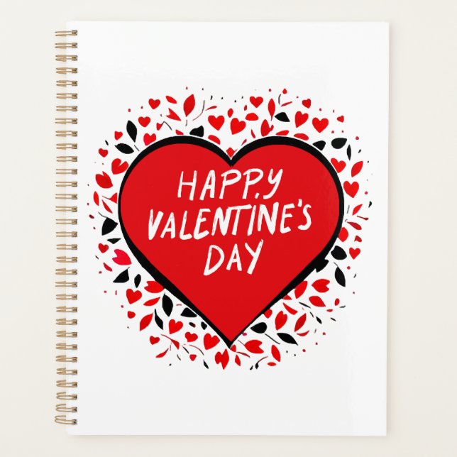 Infinite Love on Valentine's Day Planner (Front)