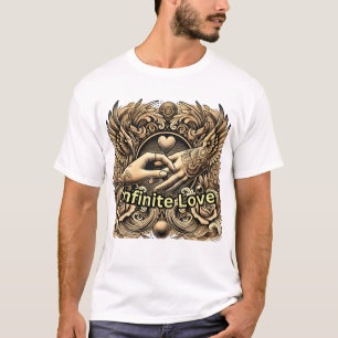 💛 Infinite Love with Vintage Romance T-Shirt