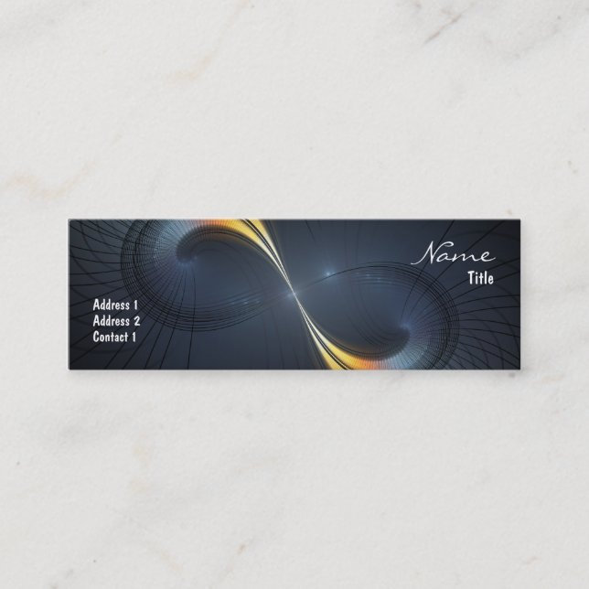 Infinite Mini Business Card (Front)
