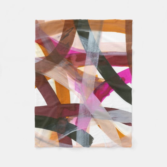 Infinite Path II Fleece Blanket (Front)