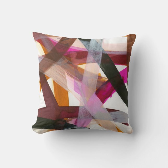 Infinite Path II Throw Pillow (Front)