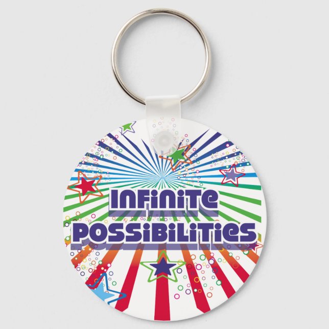 Infinite Possibilities Keychain (Front)