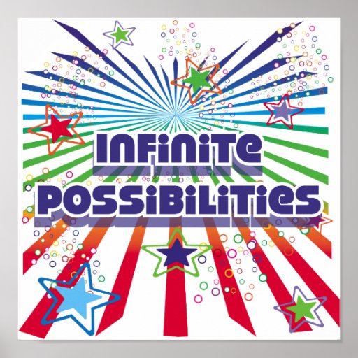 Infinite Possibilities Poster | Zazzle