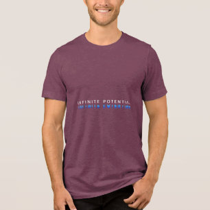 "Infinite Potential" Cyberpunk Glitch Tee