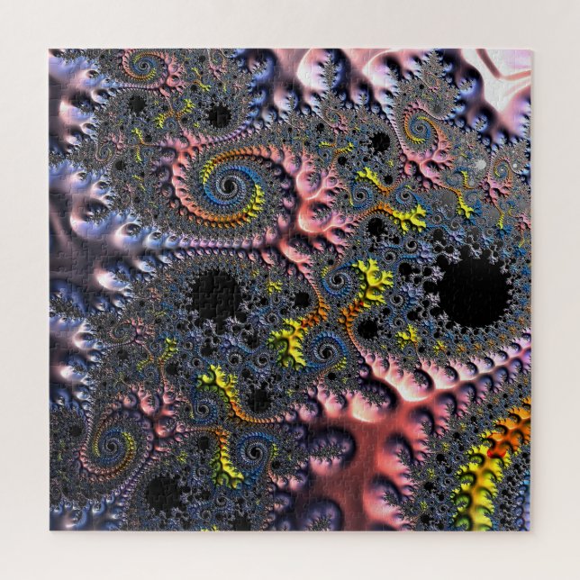 Infinite Spiral Realms Jigsaw Puzzle (Vertical)
