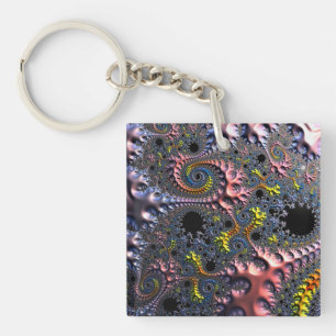 Infinite Spiral Realms Keychain