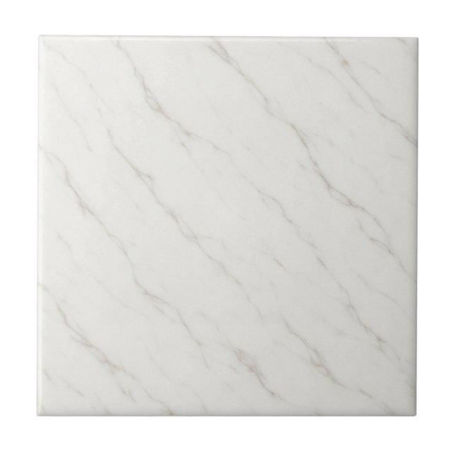 Infinite Statuario Veins Ceramic Tile (Front)