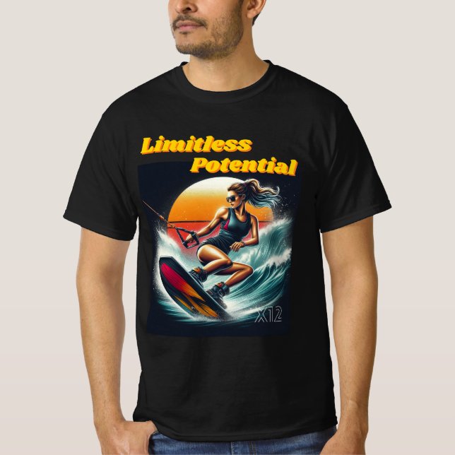 Infinite Waves T-Shirt (Front)
