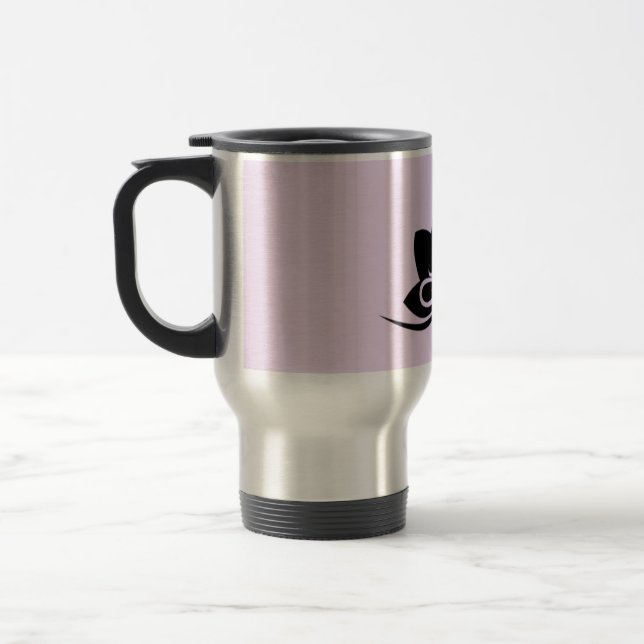 Infinite Well Being Travel Drinking Mug (Left)