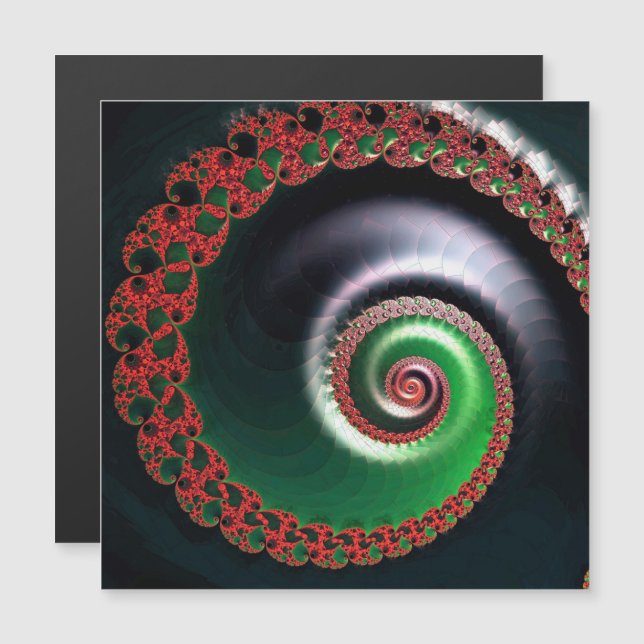 Infinite Whirl Magnetic Card (Front/Back)