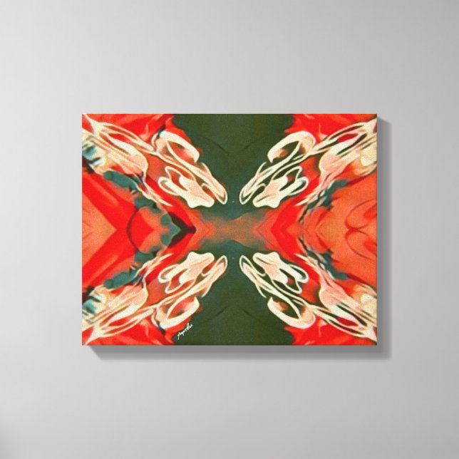 Infinitely Intertwined  Canvas Print (Front)