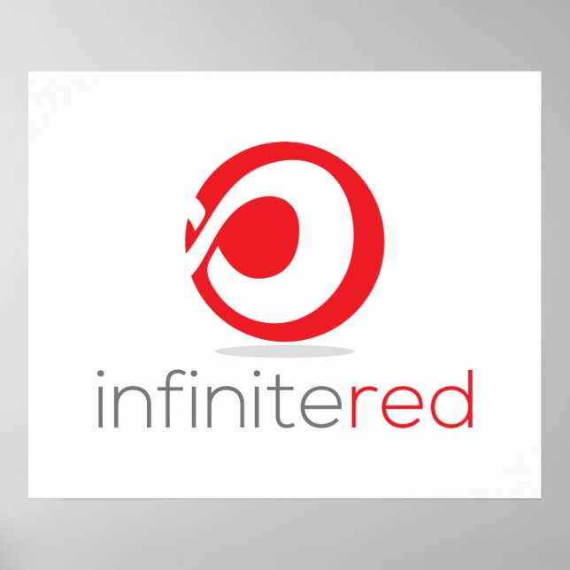 InfiniteRed Logo Poster (Front)